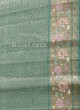 Multi Color Banarasi Silk Saree For Wedding