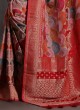 Designer Multi Zari Work Wedding Saree