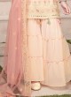 Wedding Wear Silk Gharara Suit