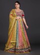 Designer Multi Color Designer Silk Lehenga Choli