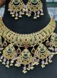 Kundan Necklace Set For Wedding Wear