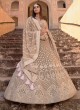 Graceful Dark Beige Sequins Embellished Lehenga Choli