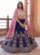 Gorgeous Multi Color Sequins Wedding Lehenga Choli