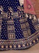 Gorgeous Multi Color Sequins Wedding Lehenga Choli