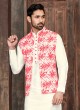 Batik Print Nehru Jacket Set For Men