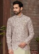 Wedding Wear Jacket Style Indowestern Set