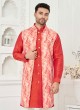 Jacket Style Indowestern Set For Men