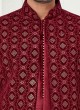 Wedding Wear Embroidered Indowestern For Men