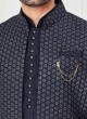 Readymade Fancy Thread Work Nehru Jacket Set