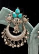 Oxidised Silver Womens Earrings