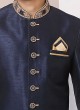 Wedding Wear Art Banarasi Silk Indowestern