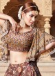 Fancy Printed Lehenga Choli For Wedding