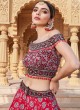 Festive Wear Ajrakh Printed Lehenga Choli