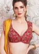 Reception Wear Maroon Lehenga Choli With Dupatta