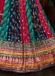 Graceful Multi Color Lehenga Choli For Women