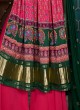 Satin Silk Readymade Palazzo Style Salwar Kameez