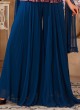 Wedding Wear Peplum Style Salwar Kameez