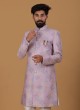 Lavender Stylish Indowestern For Men