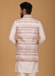 Traditional Wear Silk Fabric Nehru Jacket