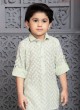 Thread Work Pathani Suit In Cotton