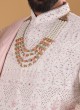 Embroiderd Groom Wear Sherwani In Art Silk