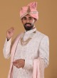 Embroiderd Groom Wear Sherwani In Art Silk