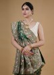 Floral Motifs Traditional Banarasi Silk Saree