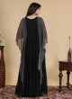 Black Kaftan Style Gown For Women