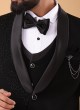 Imported Black Coat Suit For Wedding