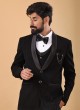 Imported Black Coat Suit For Wedding