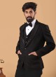 Black Color Imported Reception Wear Suit