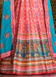 Patola Print Readymade Art Silk Anarkali Suit