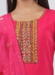 Rani Diamond Embellished Pant Style Salwar Kameez