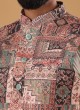 Multi Print Designer Nehru Jacket