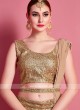 Attractive Golden Color Lehenga Choli