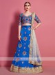 Attractive Firozi Color Lehenga Choli