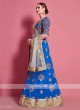 Attractive Firozi Color Lehenga Choli