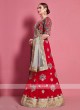 Attractive Red Color Lehenga Choli