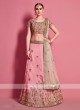 Georgeous Light Pink Color Lehenga Choli