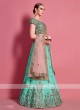 Georgeous Sea Green Color Lehenga Choli