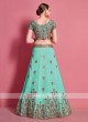 Georgeous Sea Green Color Lehenga Choli