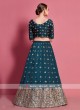 Gorgeous Rama Green Color Lehenga Choli