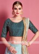 Sea Green And Rama Green Lehenga Choli