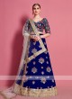 Navy Blue Color  Lehenga Choli