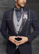 Designer Navy Blue Suit