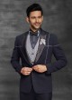 Designer Navy Blue Suit