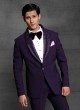 Purple Color Imported Fabric Suit For Wedding Wear