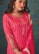 Shagufta Pink Pant Style Salwar Kameez