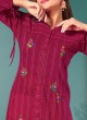 Simple Kurti In Purple Color