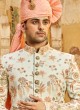 Thread Work Sherwani For Dulha